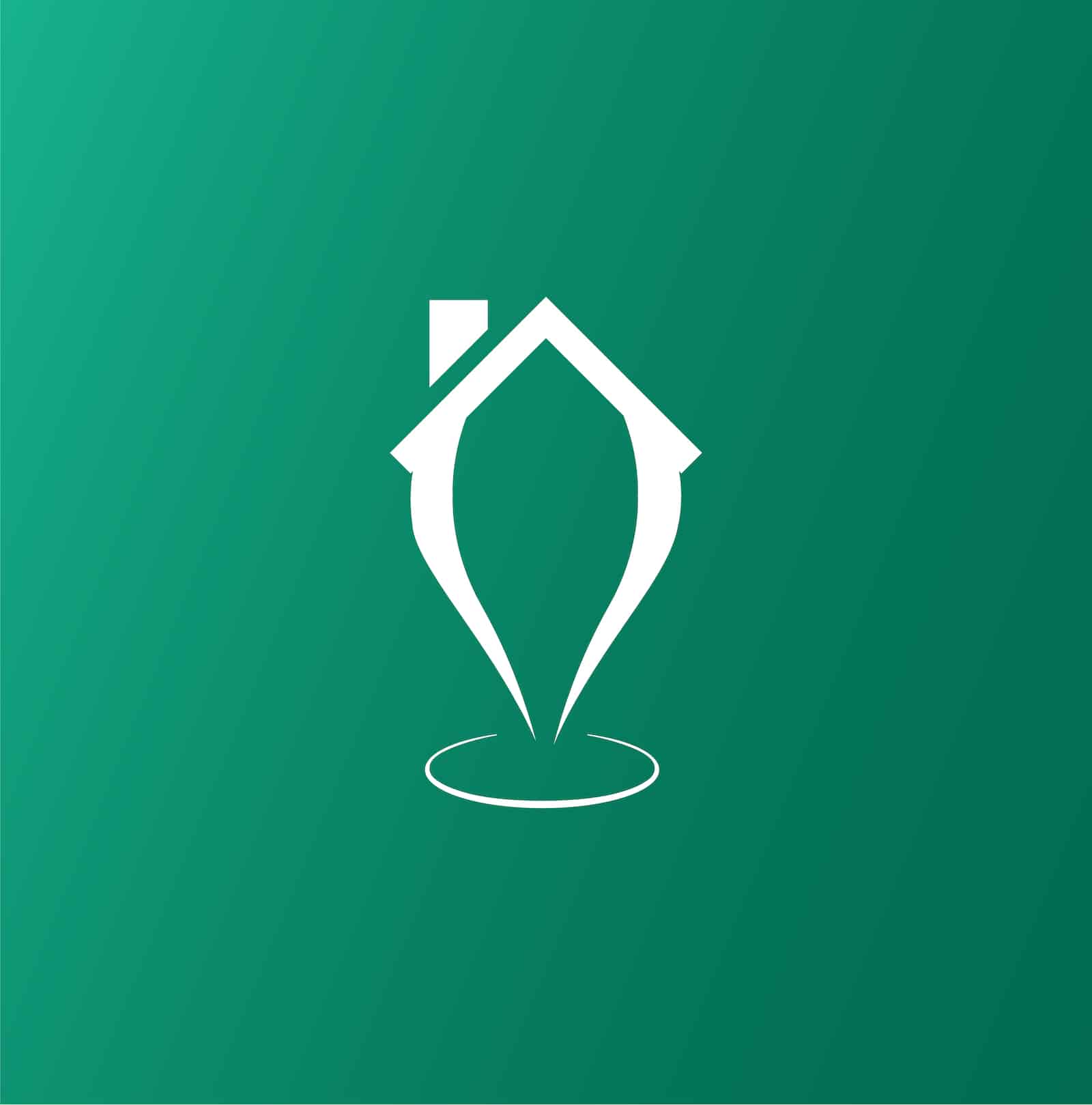 création logo agence immobilière Welc'home niort bordeaux